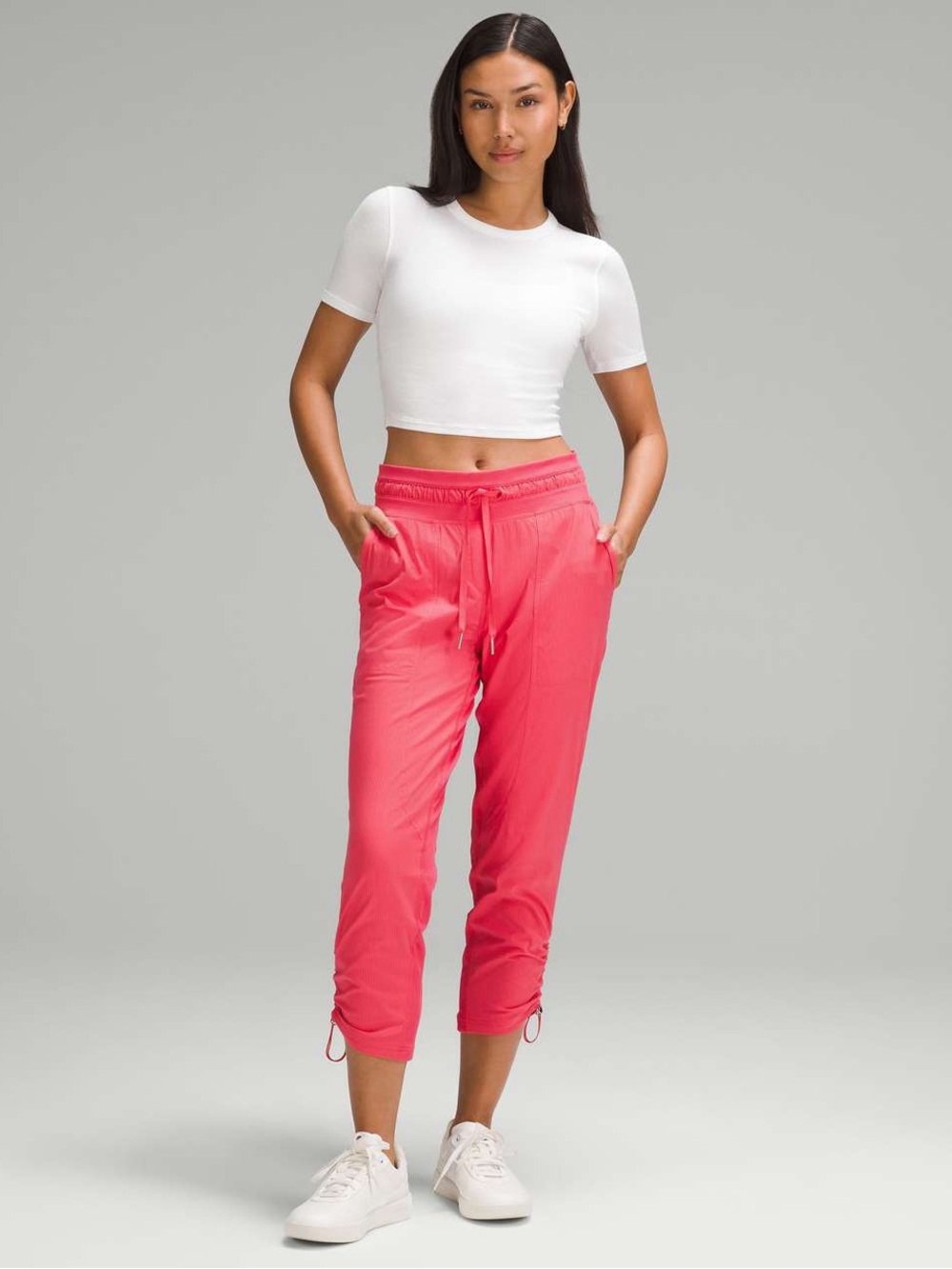 Lululemon Dance Studio Mid-Rise Cropped Pant/Glazed Pink